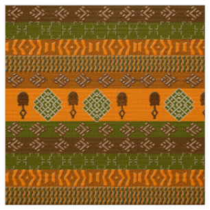 ethnic african tribal pattern fabric