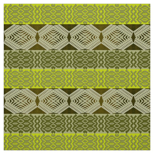ethnic african tribal pattern fabric (Swatch)