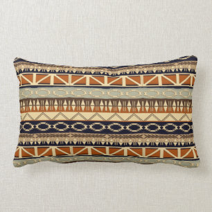 ethnic african tribal pattern lumbar cushion