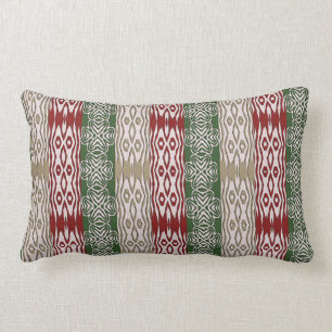 Ethnic African tribal stripes pattern Lumbar Cushion