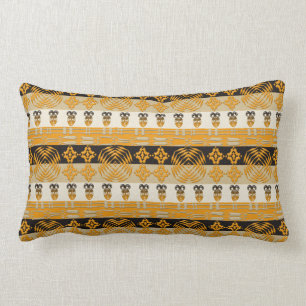 ethnic African Tribal Stripes pattern Lumbar Cushion