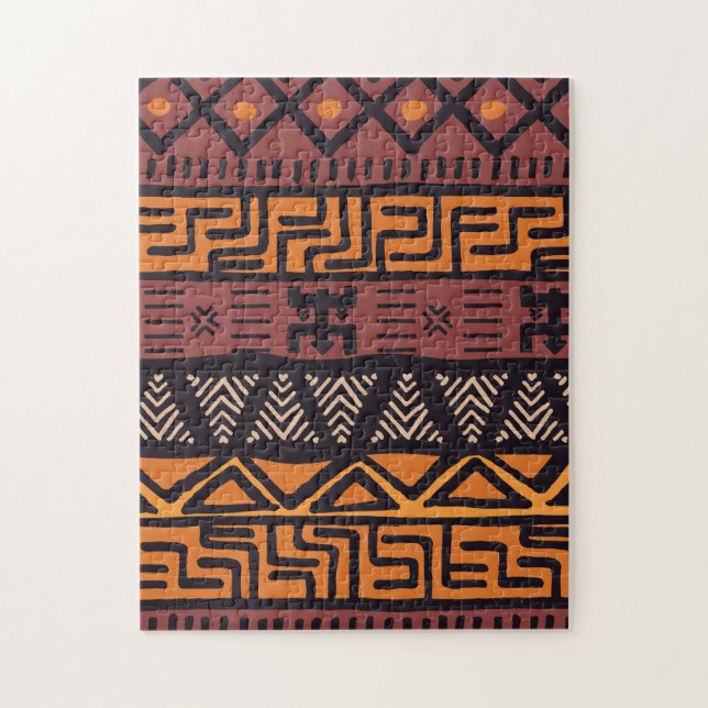 Ethnic African Vibes In Bohemian Style Jigsaw Puzzle (Vertical)