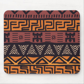 Ethnic African Vibes In Bohemian Style Mouse Pad