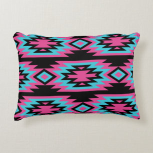 Ethnic American Indian: Aztec Motifs. Decorative Cushion