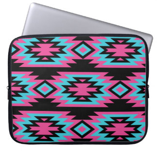 Ethnic American Indian: Aztec Motifs. Laptop Sleeve