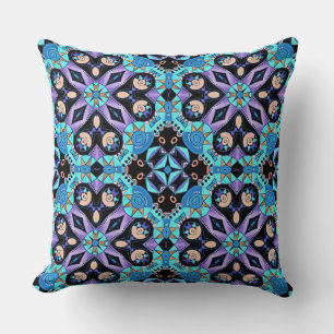 ethnic Arabic oriental ornament vintage oriental Cushion