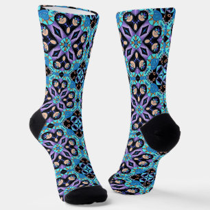 ethnic Arabic oriental ornament vintage oriental Socks