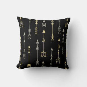 Ethnic Arrow: Seamless Pattern Design Cushion