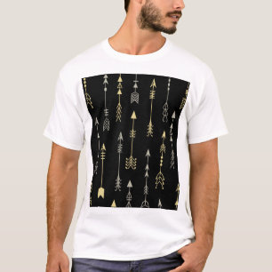 Ethnic Arrow: Seamless Pattern Design T-Shirt