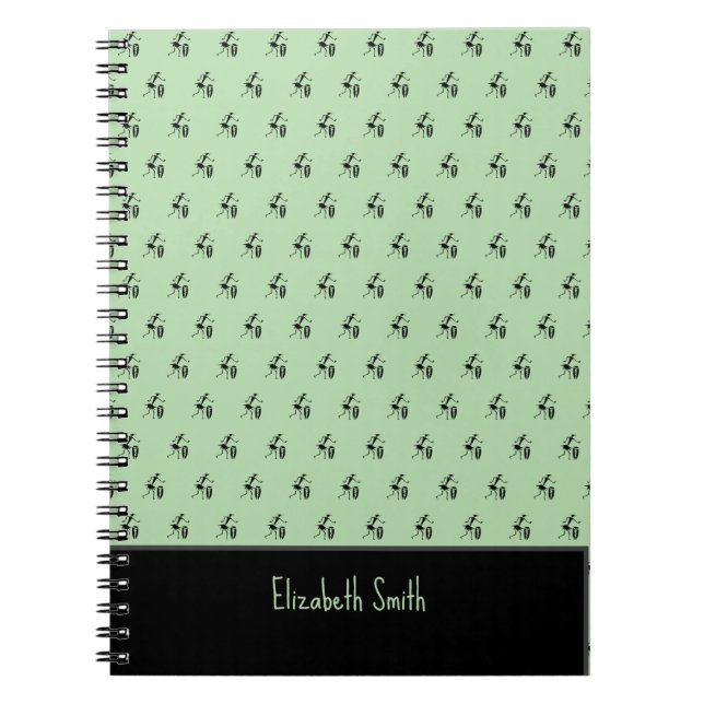 Ethnic, Awesome Celebration Dance  Notebook (Front)
