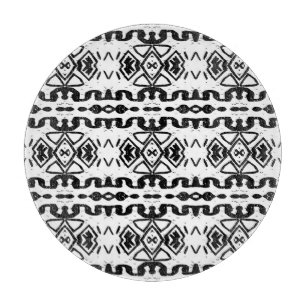 Ethnic Aztec, Vintage Striped Pattern. Cutting Board