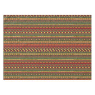 Ethnic background tablecloth