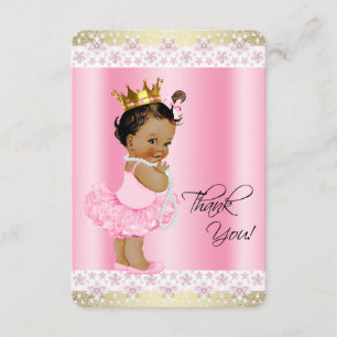 Ethnic Ballerina Tutu Baby Girl Thank You