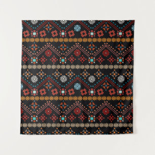 Ethnic Boho: Colourful Tribal Seamless. Tapestry