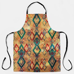 Ethnic boho grunge old pattern. Tribal art print. Apron
