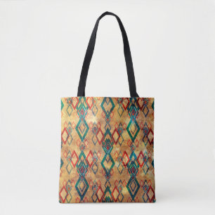 Ethnic boho grunge old pattern. Tribal art print. Tote Bag