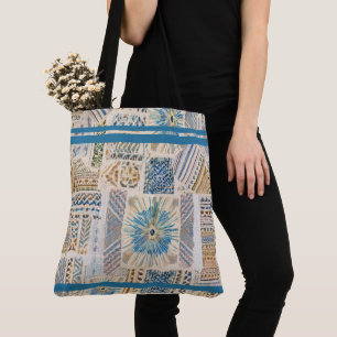 Ethnic Boho Patchwork Tote Bag