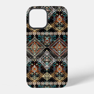 Ethnic boho seamless pattern. Ethno ornament. Trib iPhone 12 Case