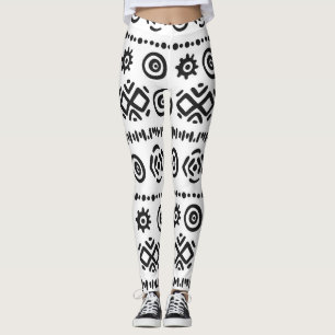 Ethnic boho style leggings