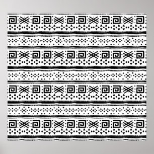 Ethnic Boho Tribal Art Print
