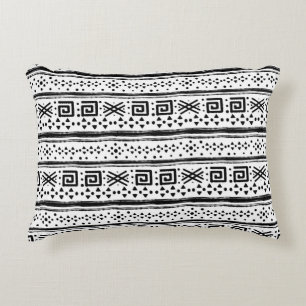 Ethnic Boho Tribal Art Print Decorative Cushion