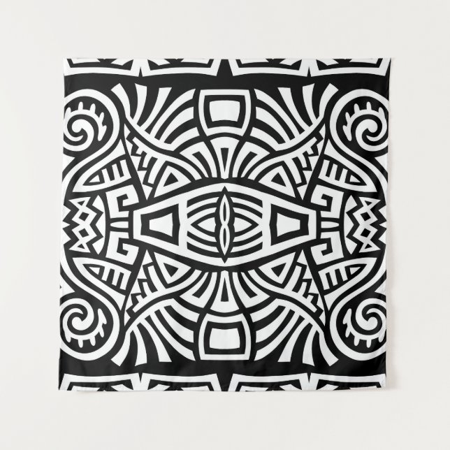 Ethnic Boho: Vintage Trendy Tapestry (Front)