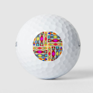 Ethnic Colours Golf Balls