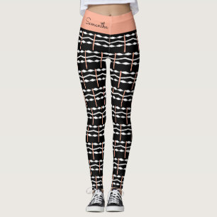 Ethnic, Cute and Magical art African Pattern Leggings