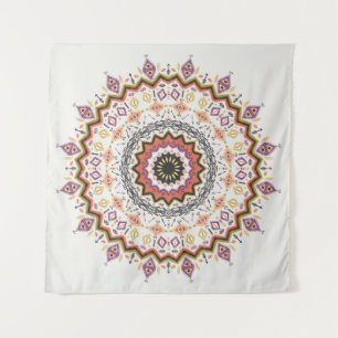 Ethnic Decorative: Vintage Native Ornament Tapestry