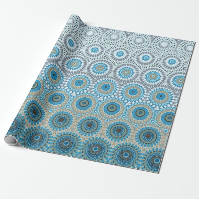 Ethnic Design Pattern Wrapping Paper (Unrolled)