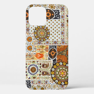 Ethnic Digital Abstract: Seamless Pattern iPhone 12 Case