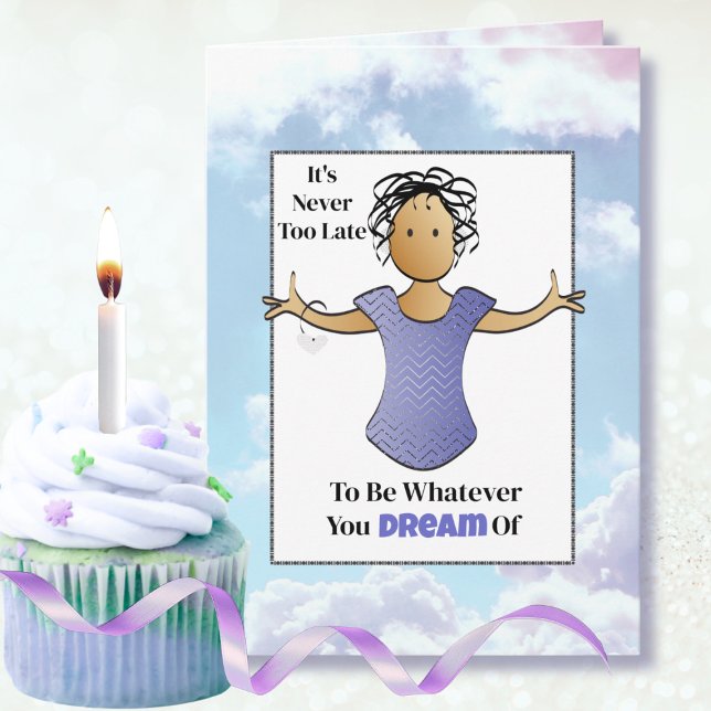 Ethnic Female Cartoon Funny Saying 60th Birthday Card (Creator Uploaded)