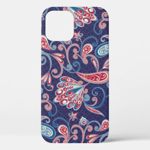 Ethnic Floral: Abstract Oriental Seamless. iPhone 12 Case