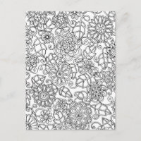 Ethnic Floral Doodle