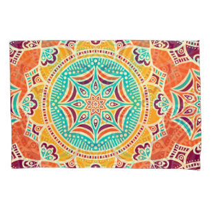 Ethnic Floral: Enchanting Seamless Design. Pillowcase