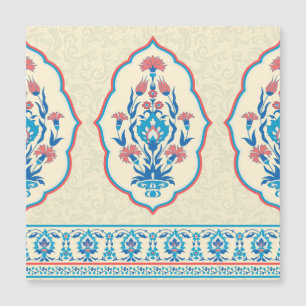 Ethnic Floral Fabric: Seamless Elegance