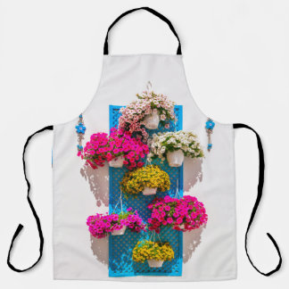 Ethnic Floral: Garden Wall Apron