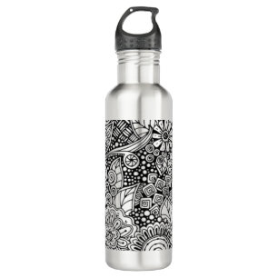 Ethnic Floral Inspired 710 Ml Water Bottle