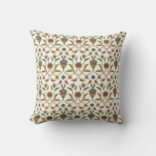Ethnic Floral: Stylish Seamless Ornament. Cushion