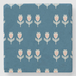 Ethnic Floral: Vintage Decorative Ornament Stone Coaster
