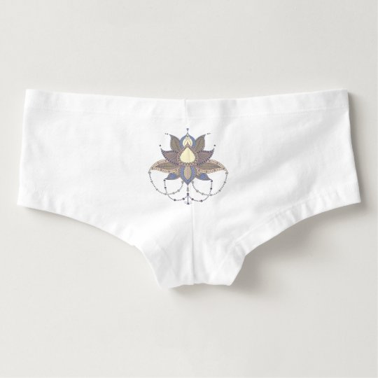 Ethnic flower lotus mandala ornament boyshorts