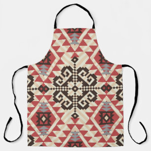 Ethnic Geometric: Abstract Seamless Apron