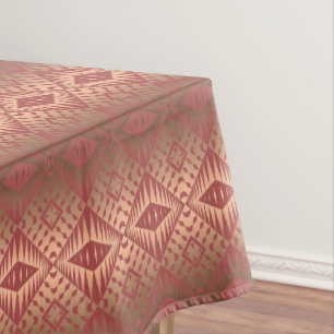 Ethnic Geometric Gradient Southwestern Tablecloth