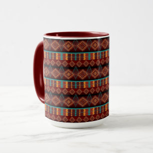 Ethnic Geometric Tribal Mug
