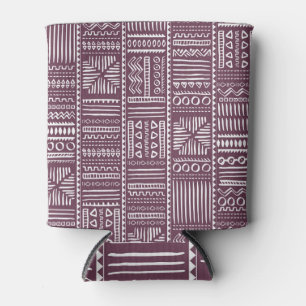 Ethnic hand drawn pattern: vintage style can cooler
