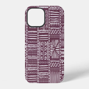 Ethnic hand drawn pattern: vintage style iPhone 12 case