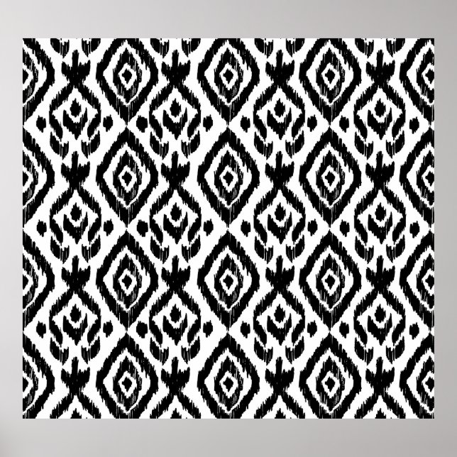 Ethnic hand-drawn, wrapping print pattern. (Front)