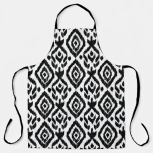 Ethnic hand-drawn, wrapping print pattern. apron