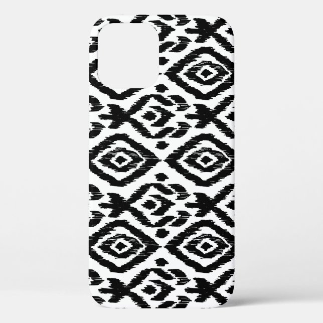 Ethnic hand-drawn, wrapping print pattern. Case-Mate iPhone case (Back)