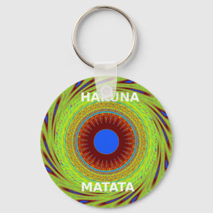 Ethnic Have a Nice Day and a Better Night Key Ring